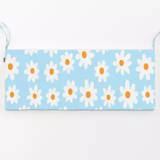 Bankauflage Daisy Blue