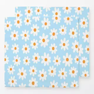 Servietten Daisy Blue