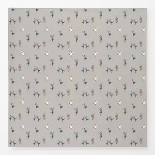 Tischdecke Auf dem Eis Abends