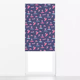 Raffrollo Girl-Surfers