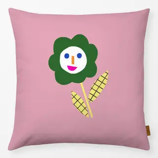 Kissen Daisy rosa Sommer