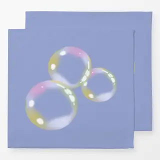 Servietten Seifenblasen einzeln