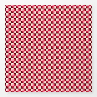 Tischdecke Love Diamond Pattern rot
