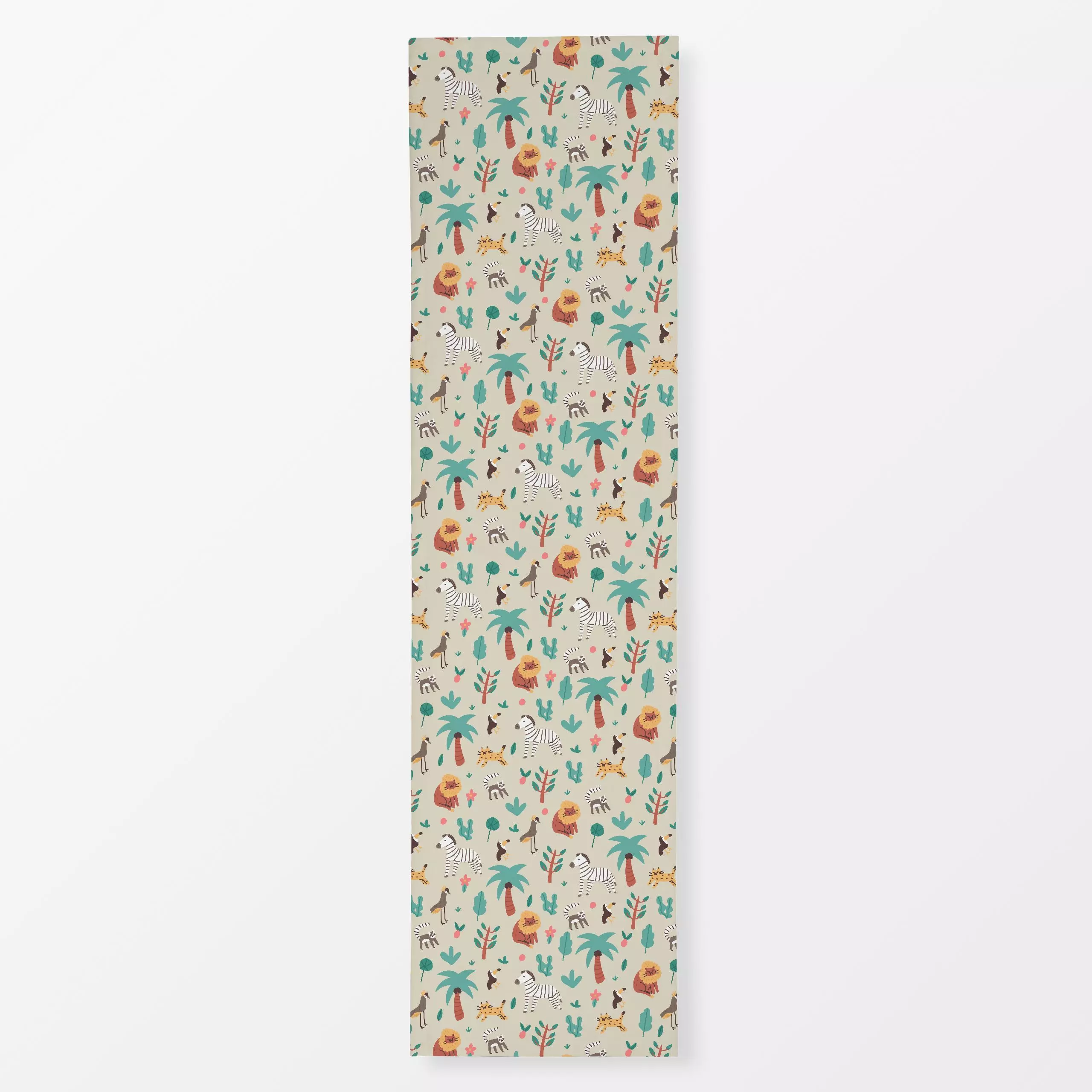 Tischläufer The Wild Life - Natur & Landschaft, Tiere - von „Sara Maese"; Tiere, Jungle, wildlife, Nature, wild, animals