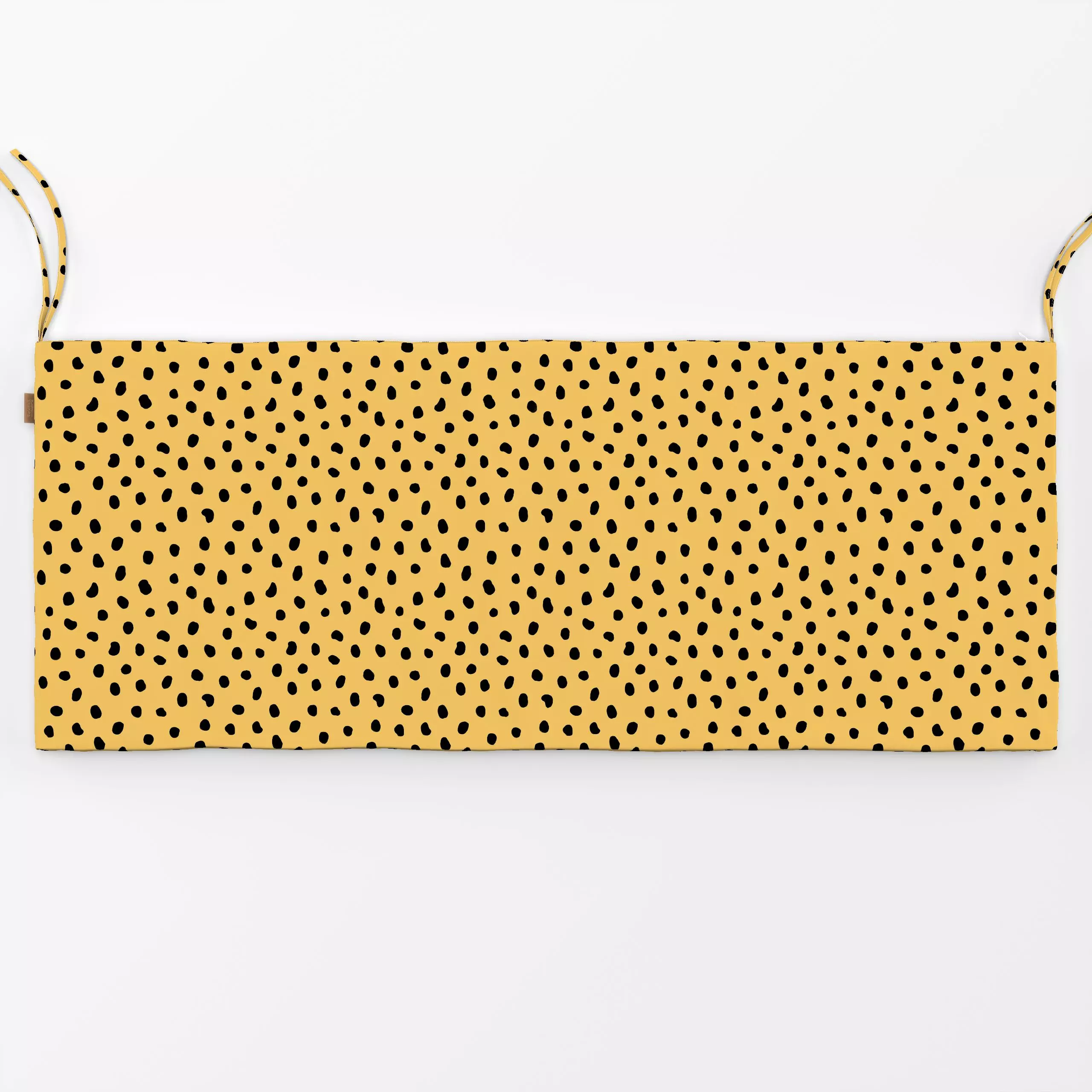 Bankauflage Muster Leo Gelb & Schwarz - Kinderzimmer & Motive für Kinder - von „Maren Gross "; Geschenk, Leo, geschenkidee, ...