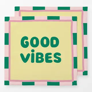 Servietten Good Vibes