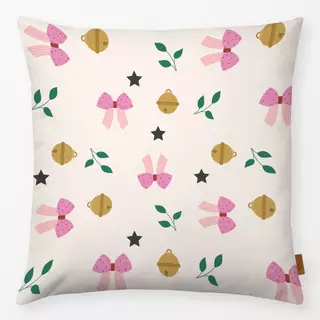 Kissen Schleife Rosa Pattern