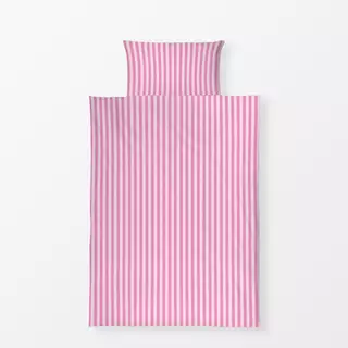 Bettwäsche Stripes Babypink