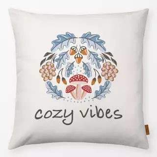 Kissen Cozy Vibes – Waldkranz