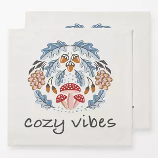 Servietten Cozy Vibes – Waldkranz
