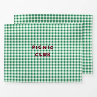 Tischset Picnic Typo Picnic