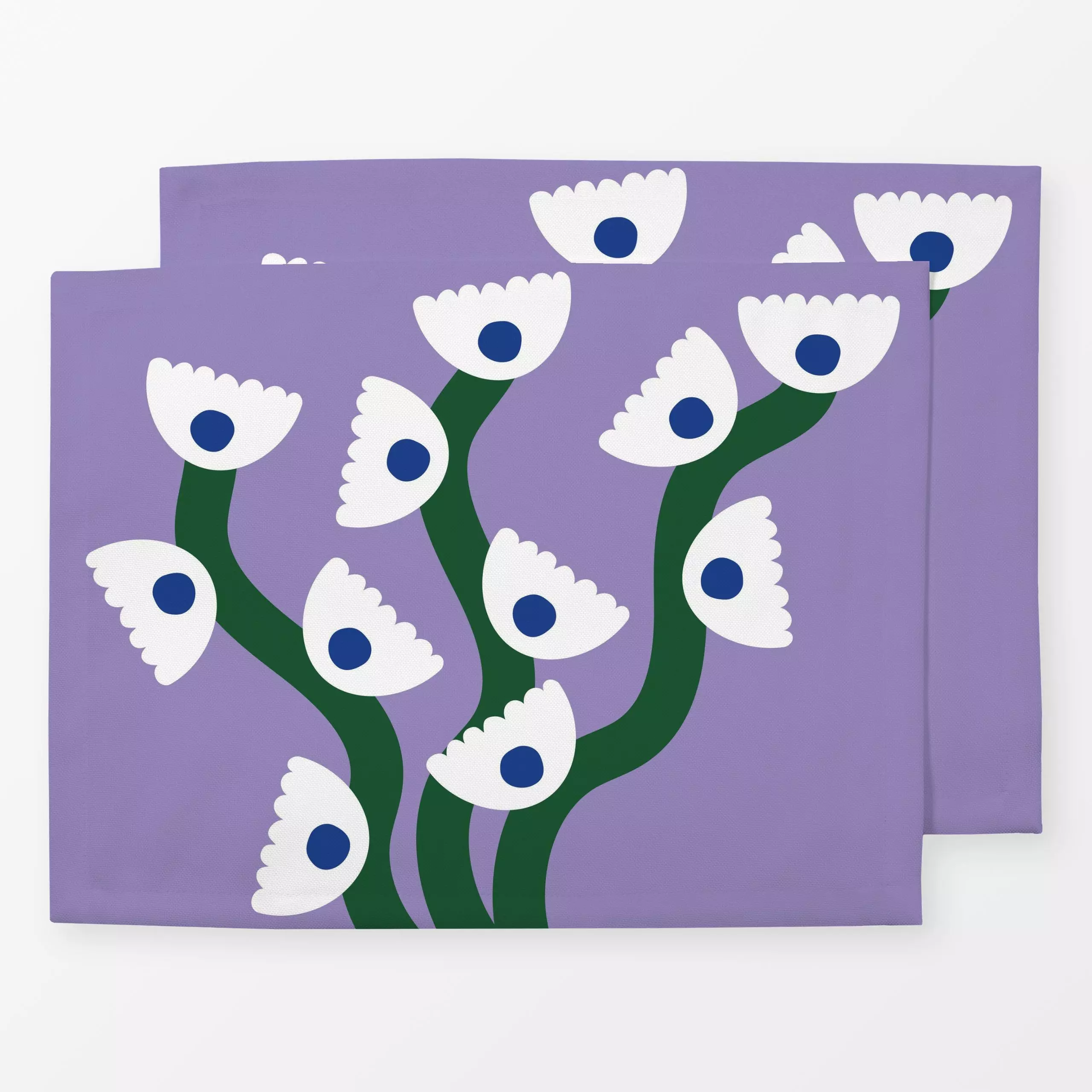 Tischset Always Blooming Darlings, Blumen, von Jana Driver