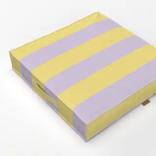 Bodenkissen Tutti-Frutti-Streifen