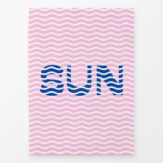 Geschirrtücher Sun Waves Blue