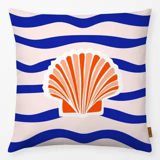 Kissen Coastal summer Muschel