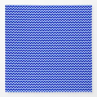 Tischdecke Wellen Blau Dunkel