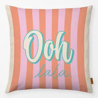 Kissen ooh lala rosa