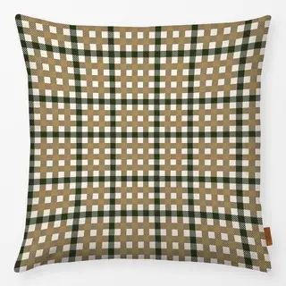 Kissen Christmas Tartan green