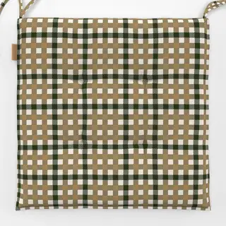 Sitzkissen Christmas Tartan green