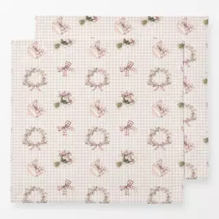 Servietten Coquette Gingham Rosa Spring