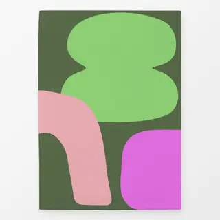 Geschirrtücher Organic Shapes green