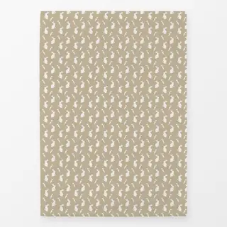 Geschirrtücher Hase und Möhre Muster