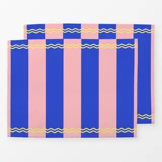 Tischset COLORFUL AND BOLD BLUE