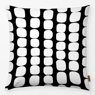 Kissen Muster Punkte Dots weiss