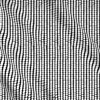 Meterware Muster Punkte Dots weiss