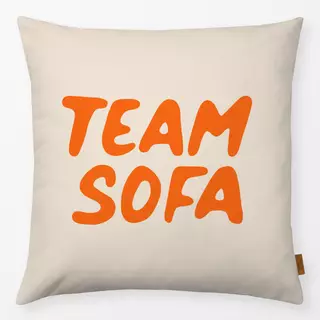 Kissen Team Sofa orange