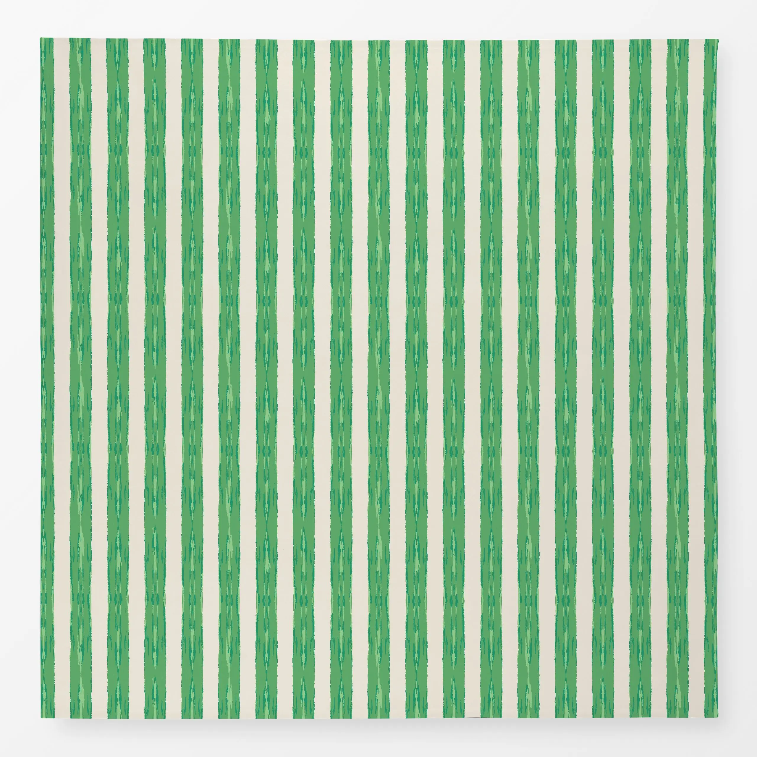 Tischdecke Brushstroke Stripes green - Sommer, Symbole & Muster - von „Karen Menzenbach"; boho, Muster, Textur, abstrakt, St...