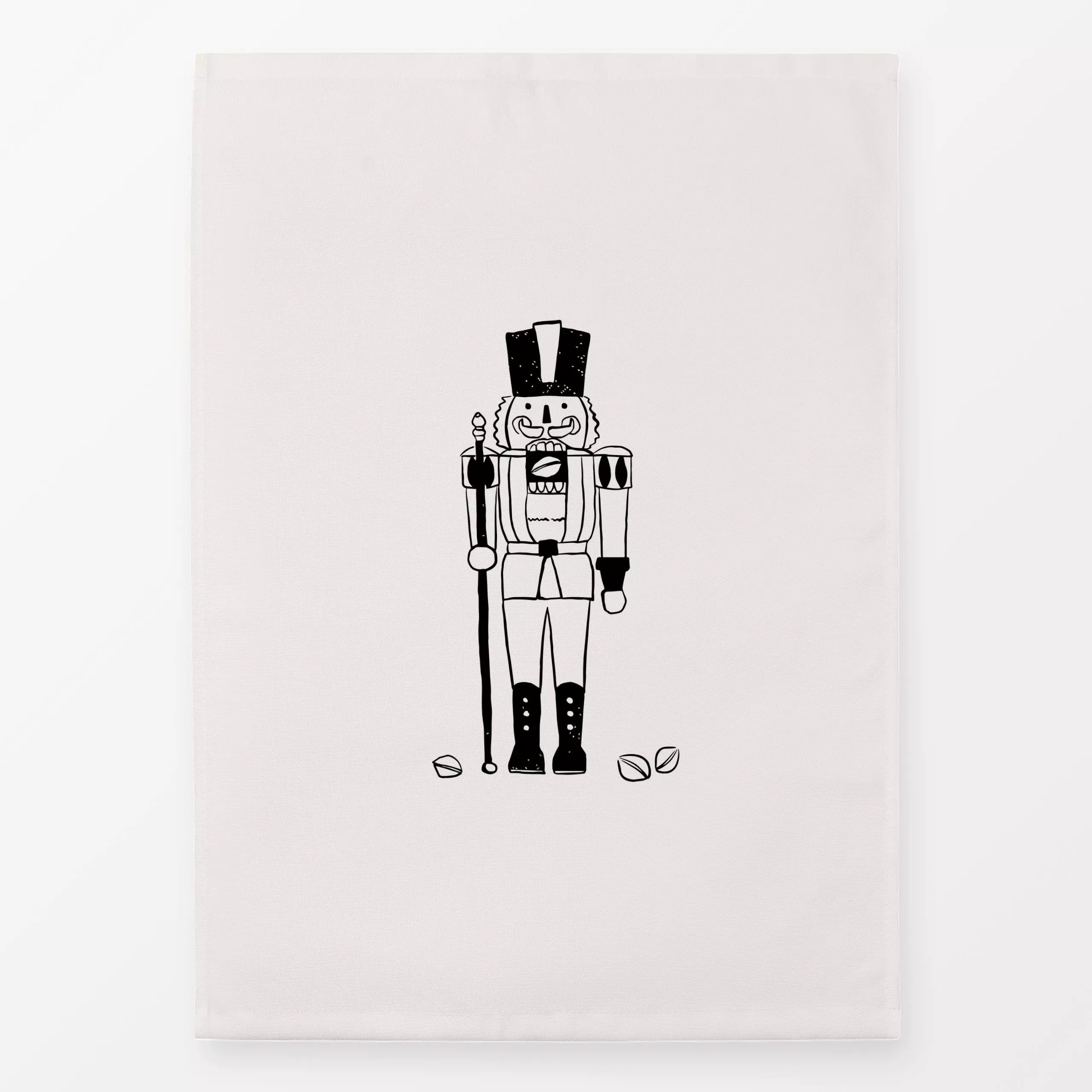 Geschirrtücher Nussknacker 02 - Weihnachten - von „moDeern Design Studio"; Nussknacker, Weihnachten, weihnachtlich, Weihnach...