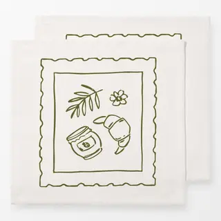 Servietten Slow Mornings