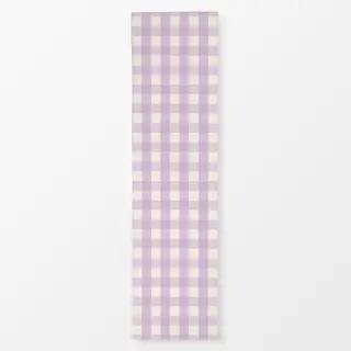 Tischläufer Kariert Lila