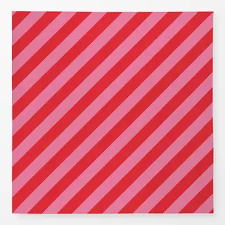 Tischdecke Stripes Rot Pink