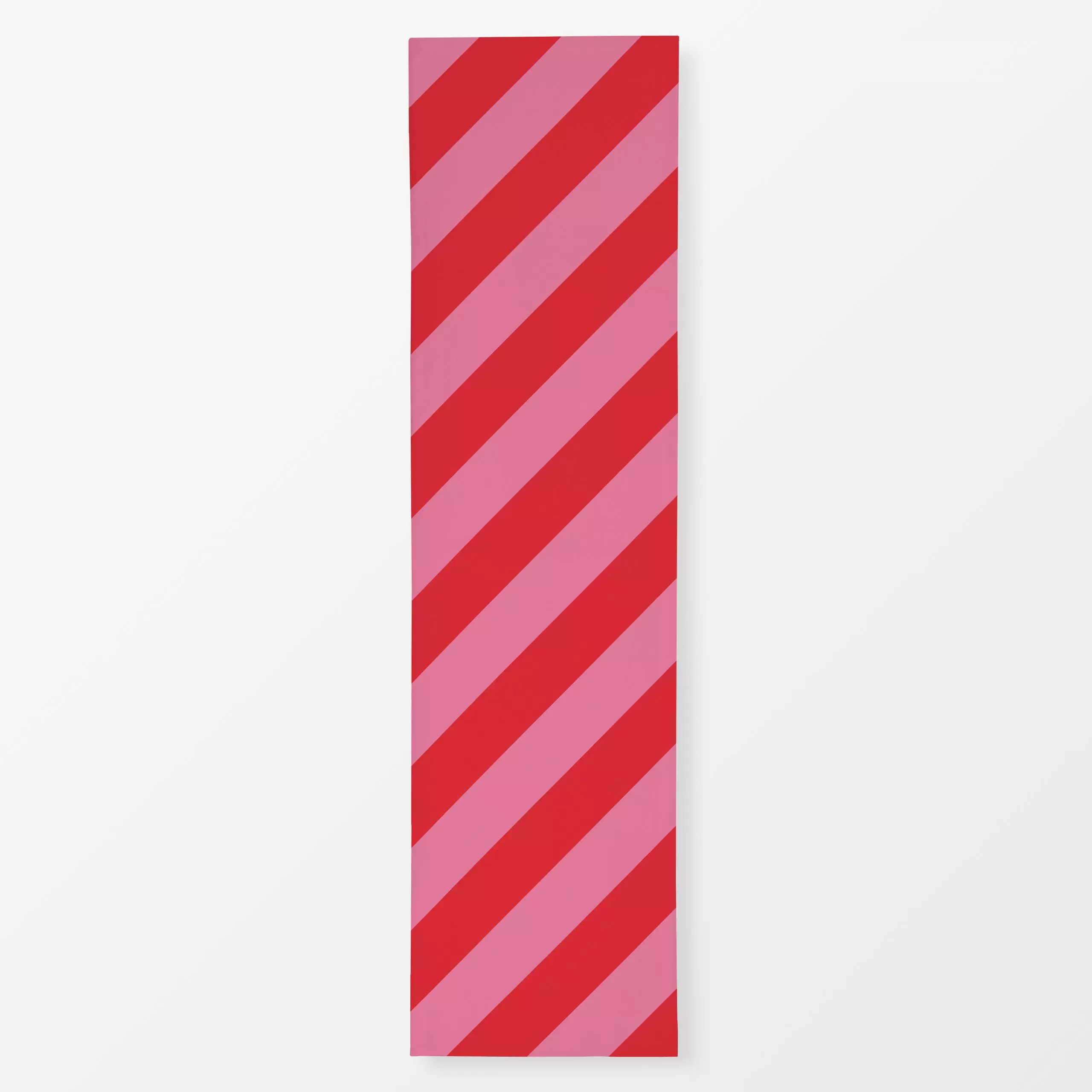 Tischläufer Stripes Rot Pink - Symbole & Muster - von „Kruth Design“; Muster, Streifen, bunt, Weihnachtsdeko, winterdeko, He...