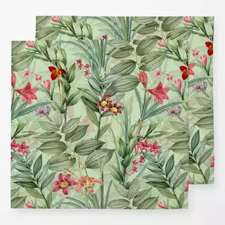 Servietten Tropischer Jungle Garten 1
