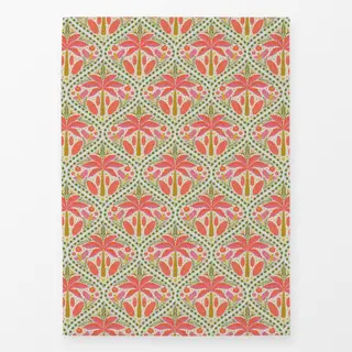 Geschirrtücher Tropical Summer Creme Pink