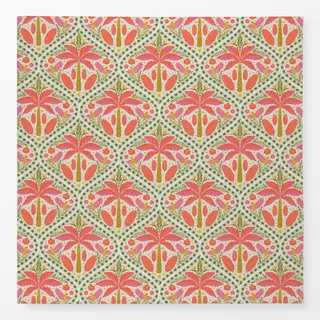 Tischdecke Tropical Summer Creme Pink
