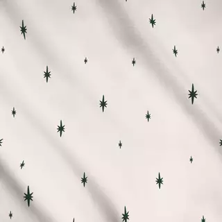 Meterware Little stars | tannengruen