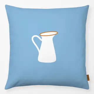 Kissen Milchkanne Blue