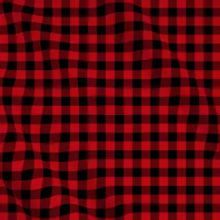 Meterware Big Checks black and red