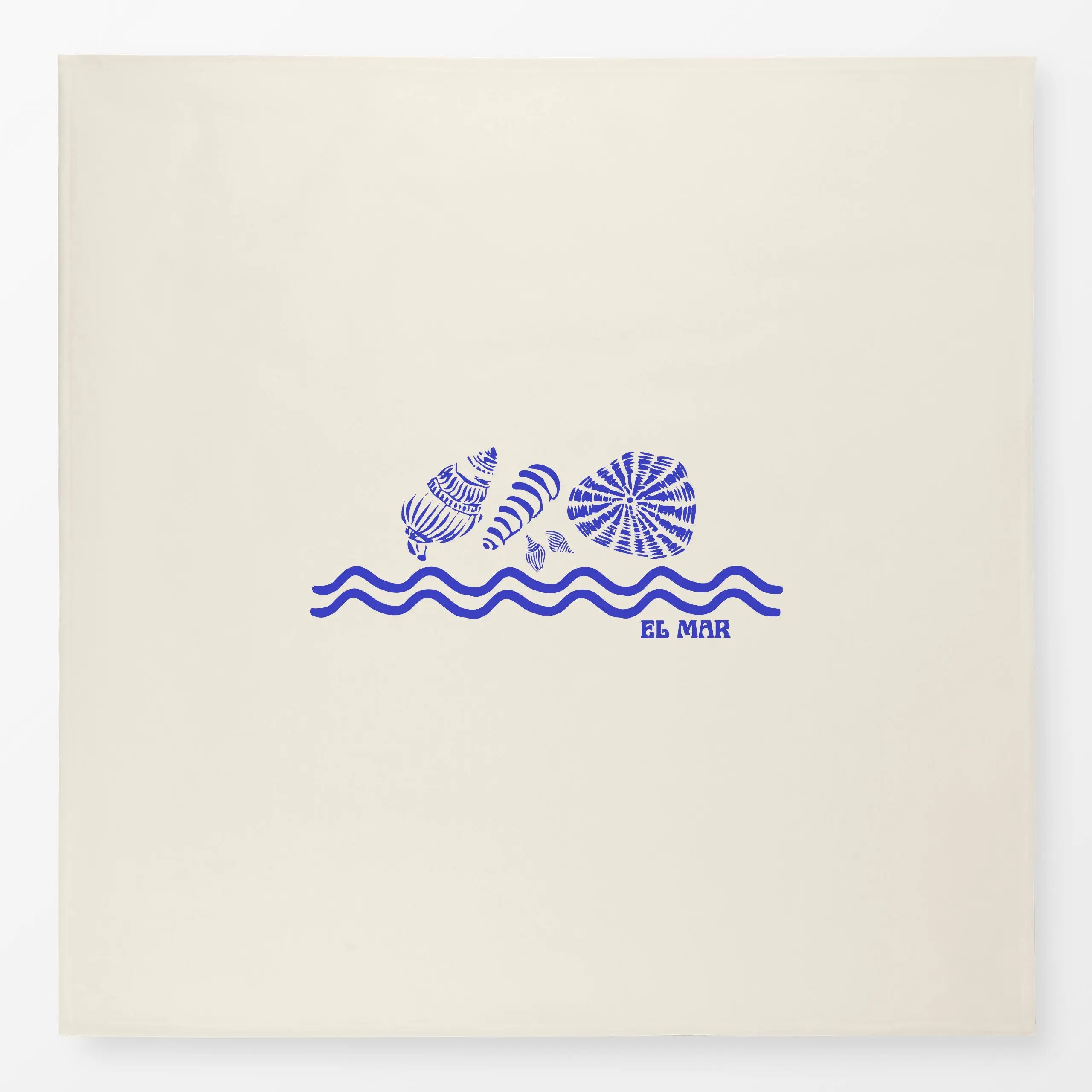 Tischdecke El Mar - Sommer, Symbole & Muster - von „Patries Elisabeth"; Ozean, Meer, Strand, Muscheln, Mittelmeer, Meeresrau...