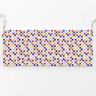 Bankauflage Kacheln bunt