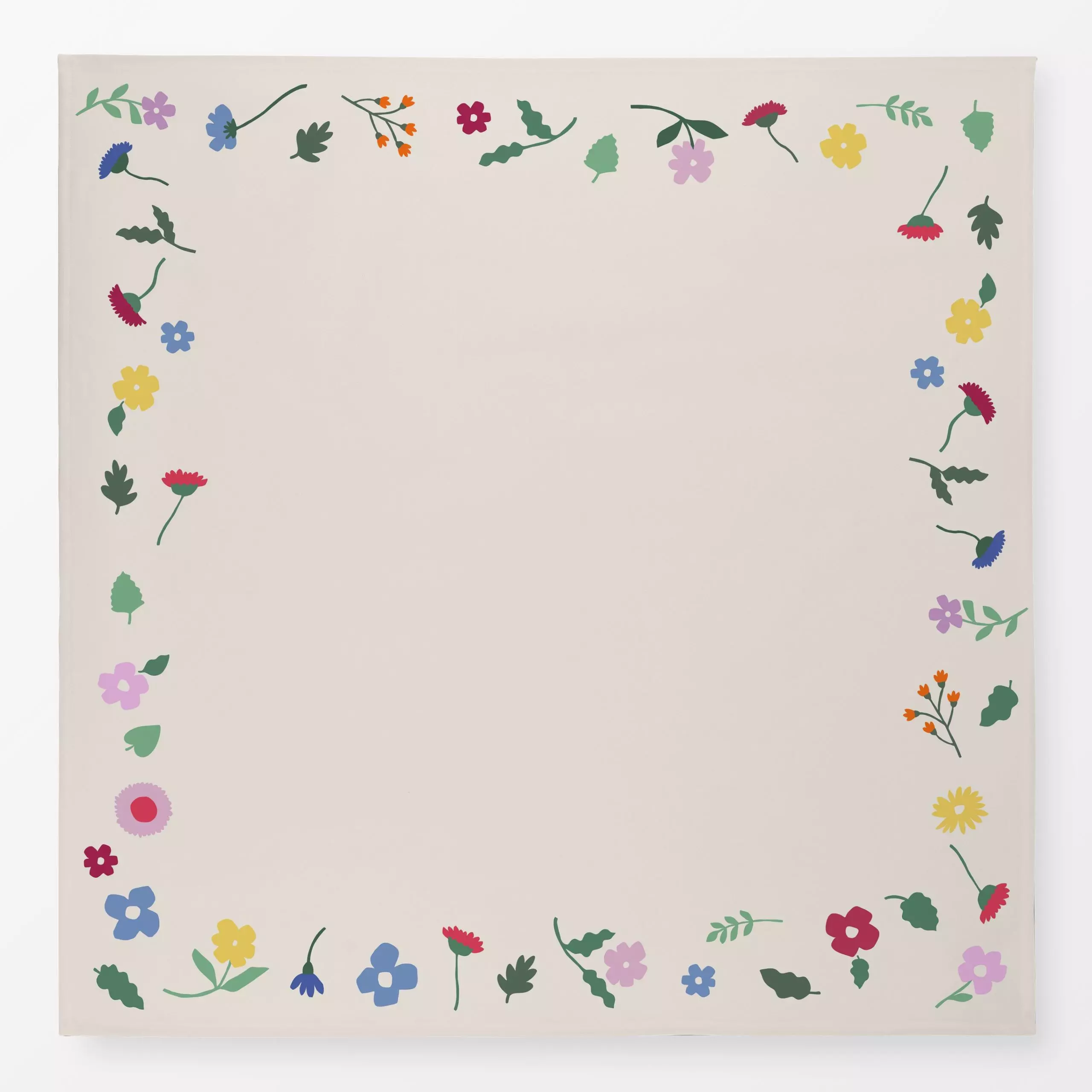 Tischdecke Frohe Ostern Blumen, Blumen, Spruch, Ostern, von Studio Kesse