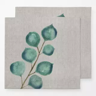 Servietten Foliage Eucalyptus Painting