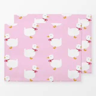 Tischset Enten Party Pink