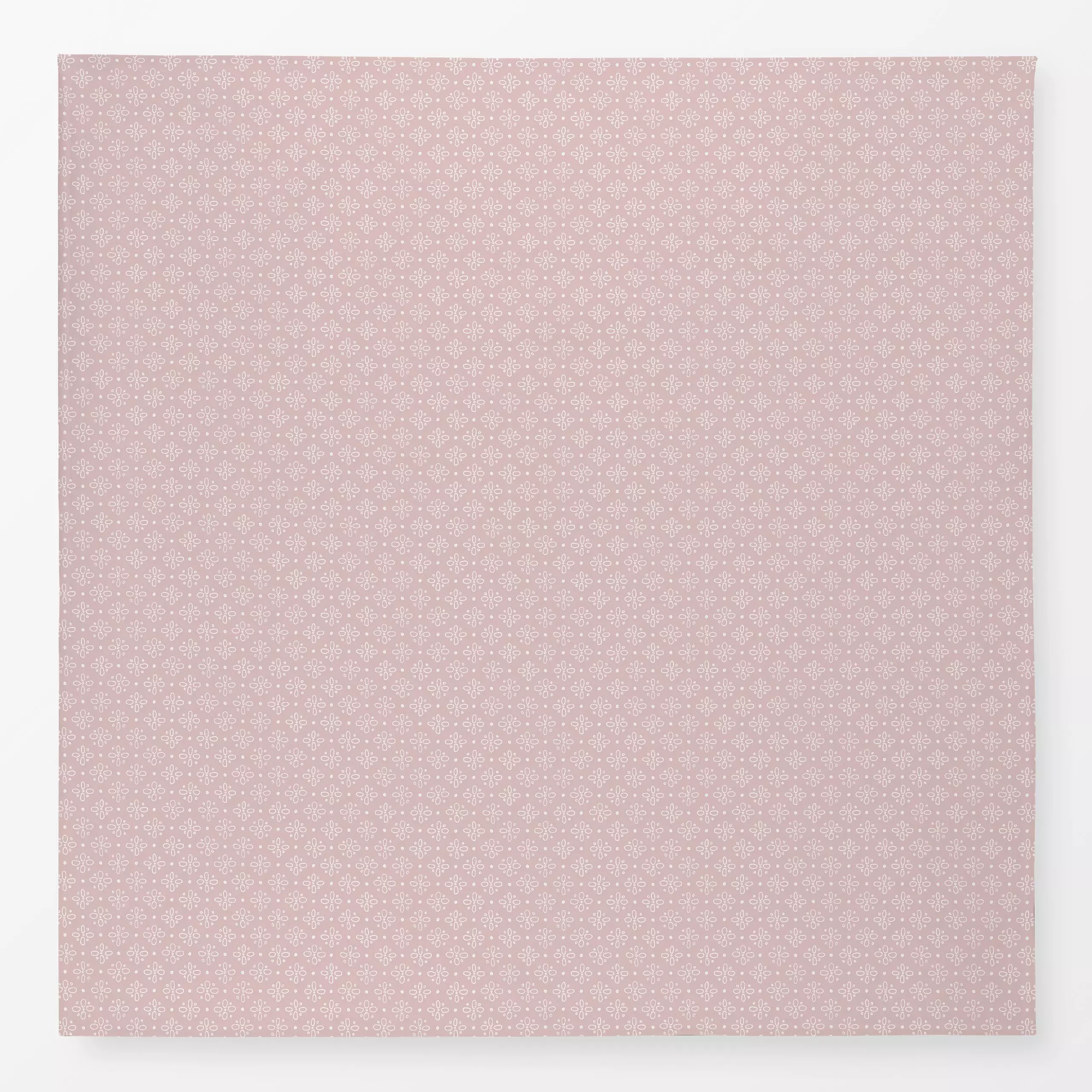 Tischdecke Geo Blume rosa - Symbole & Muster - von „Kathrin Woo"; Muster, Linien, Punkte, kleingemustert, Geometrisch, landh...