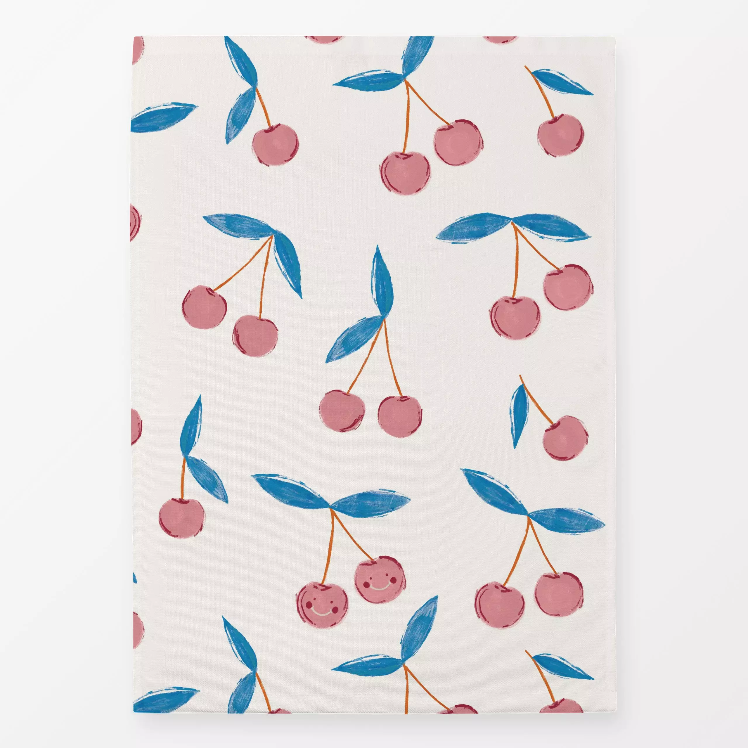 Geschirrtücher Cute Cherries | Allover - Kinderzimmer & Motive für Kinder - von „moDeern Design Studio"; Frucht, Obst, Muste...