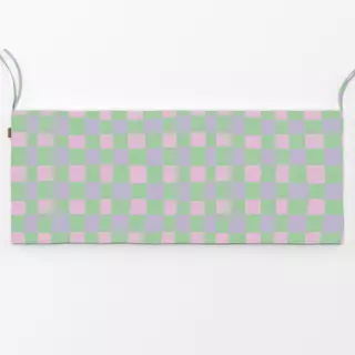 Bankauflage Lively Check (pastel)